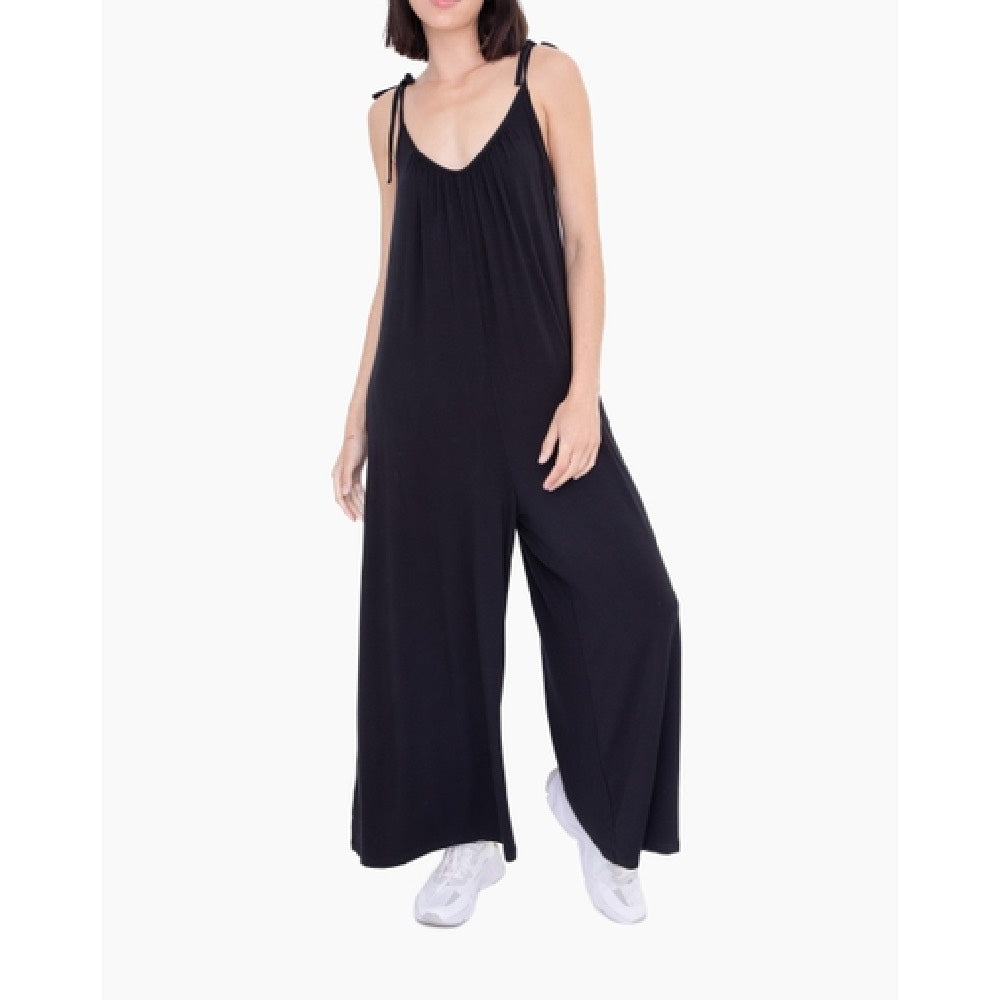 At Ease Wide Leg Jumpsuit
