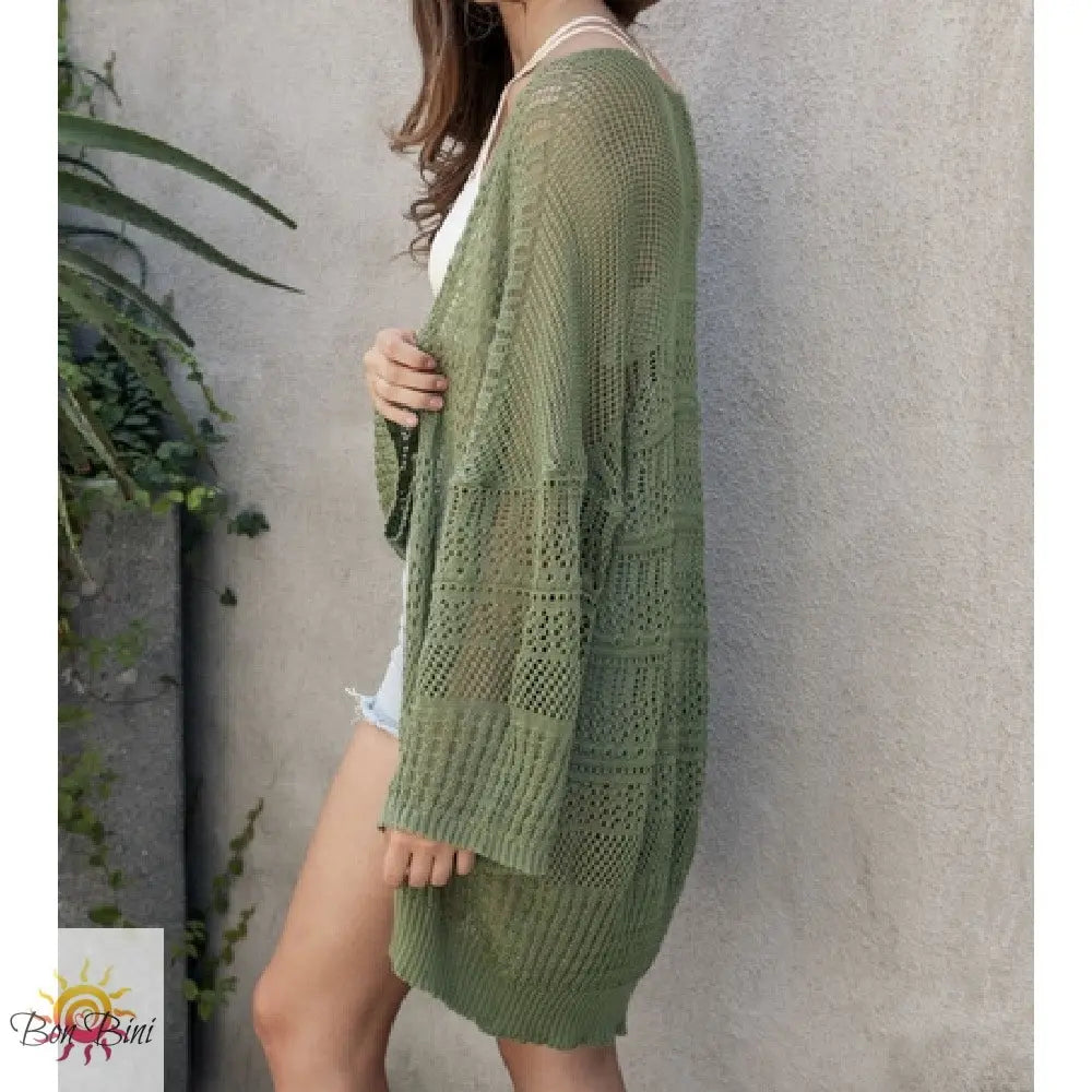 Aurora Boho Knit Cardigan