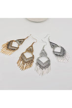 Load image into Gallery viewer, Avalon Metal Tassel Earrings
