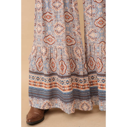Lets Groove Aztec Wide Leg Pants