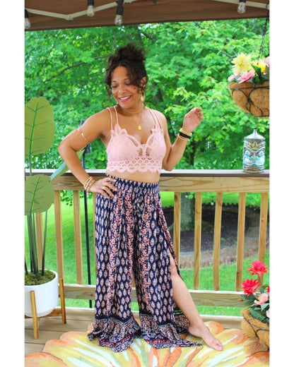 Bali Nights Slit Pants