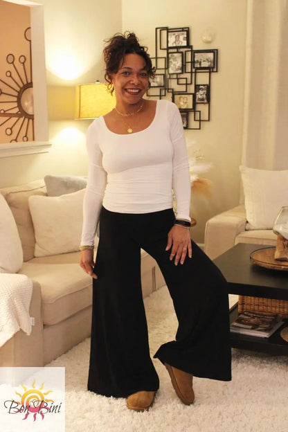 Bamboo Double Layered Long Sleeve