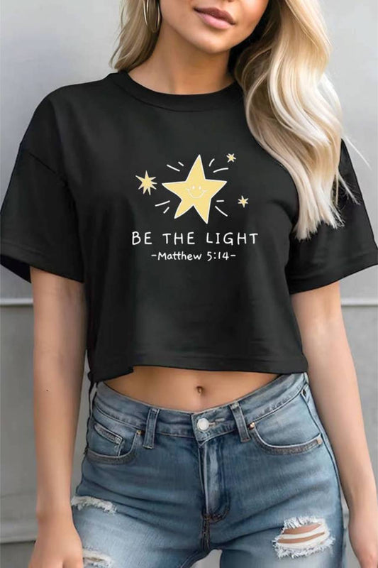 Be The Light Short Crop Top