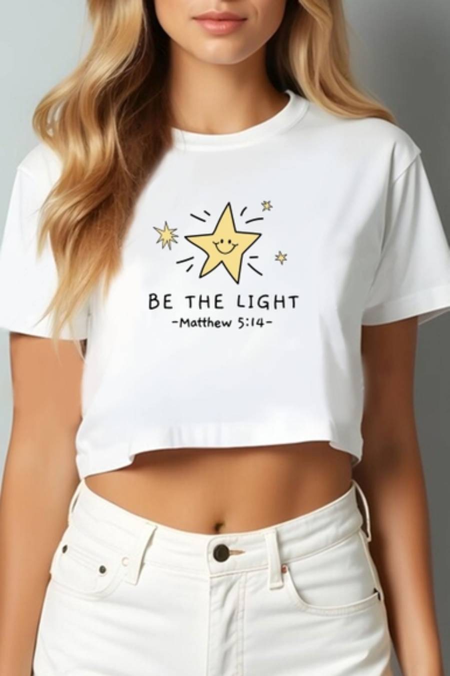 Be The Light Short Crop Top
