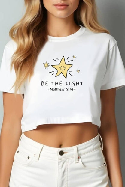 Be The Light Short Crop Top