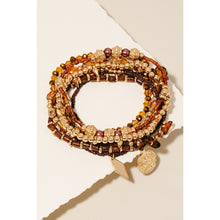 Load image into Gallery viewer, Boho Babe Beaded Stacking Bracelets
