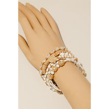 Load image into Gallery viewer, Boho Babe Beaded Stacking Bracelets
