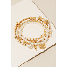 Load image into Gallery viewer, Boho Babe Beaded Stacking Bracelets
