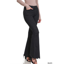 Load image into Gallery viewer, Black Flare Jeans
