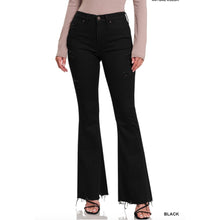 Load image into Gallery viewer, Black Flare Jeans
