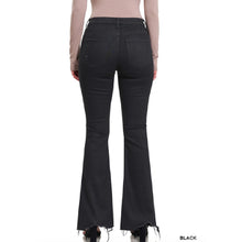 Load image into Gallery viewer, Black Flare Jeans
