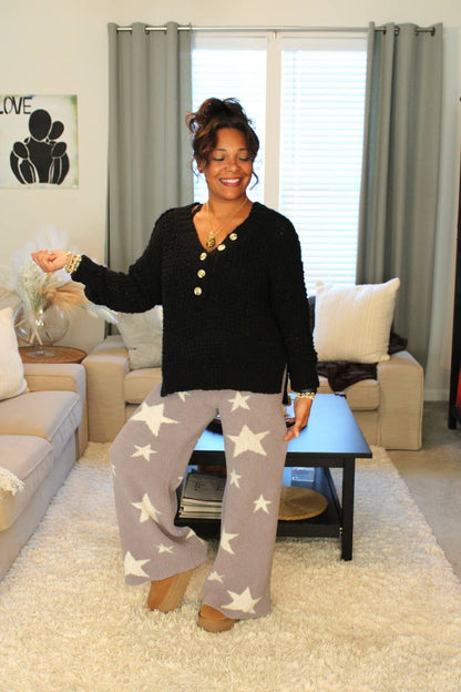 Layla Henley Sweater Top
