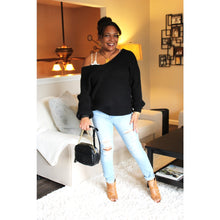 Load image into Gallery viewer, Oversized Waffle Knit Sweater

