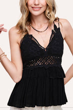 Load image into Gallery viewer, Lola Ruffled Lace Cami
