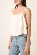 Load image into Gallery viewer, Bloom Cropped Chiffon Cami
