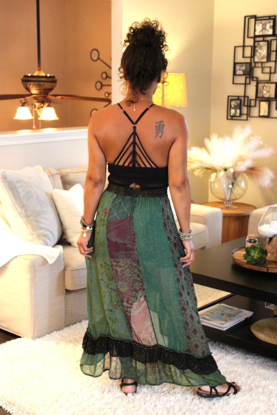 YT Bohemian Bliss Midi Skirt