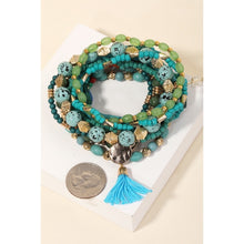 Load image into Gallery viewer, Turquoise Falls Beaded Bracelets

