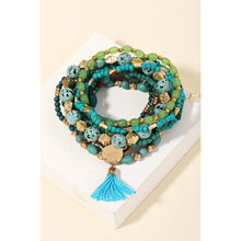 Load image into Gallery viewer, Turquoise Falls Beaded Bracelets
