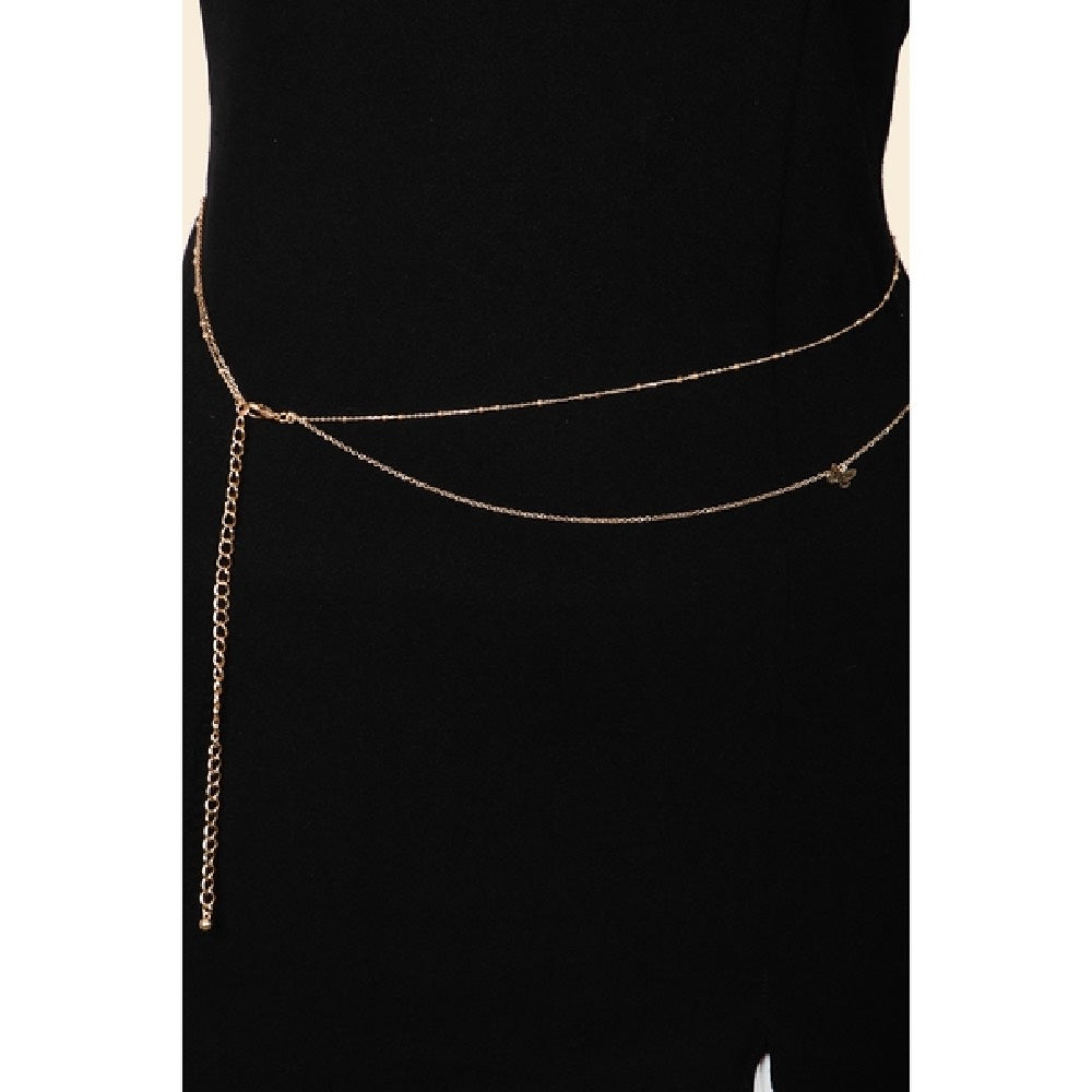 Dainty Butterfly Belly Chain