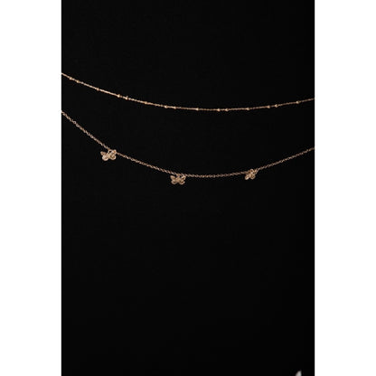 Dainty Butterfly Belly Chain