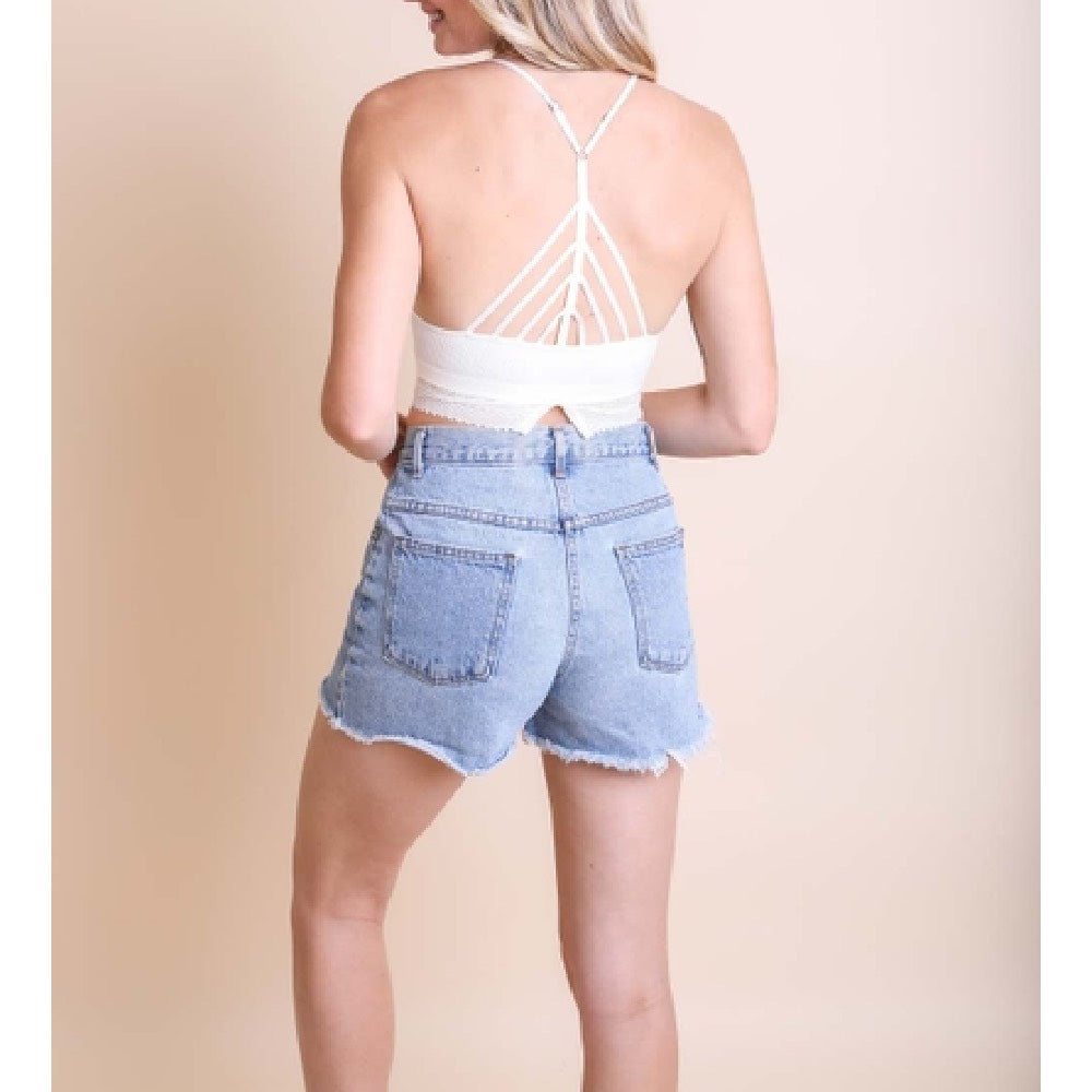 Sincerely Me Crochet Lace Bralette