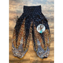 Load image into Gallery viewer, Golden Ophelia Feather Pants
