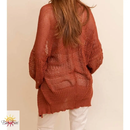 Aurora Boho Knit Cardigan