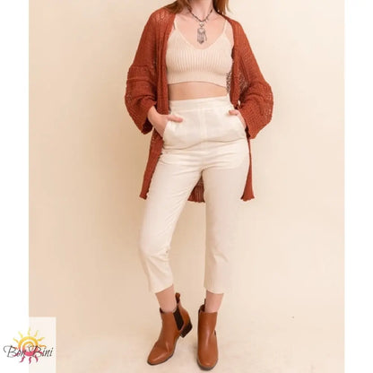 Aurora Boho Knit Cardigan