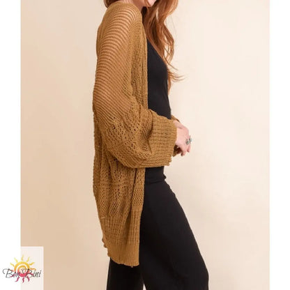 Aurora Boho Knit Cardigan
