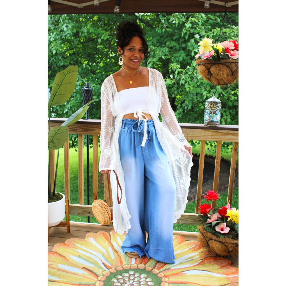 Boho Lace Duster
