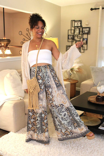 Boho Romance Wide Leg Pants