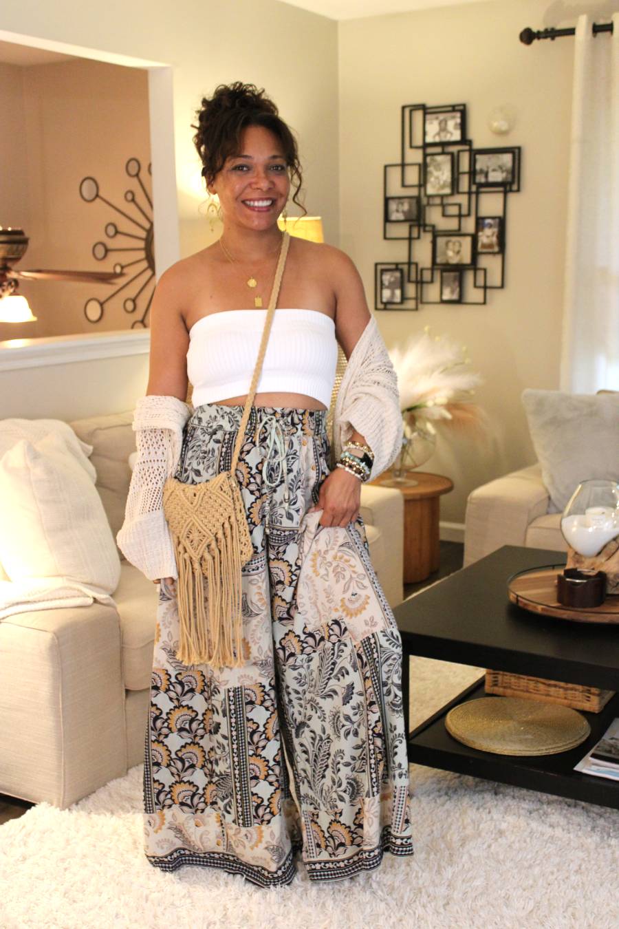 Boho Romance Wide Leg Pants