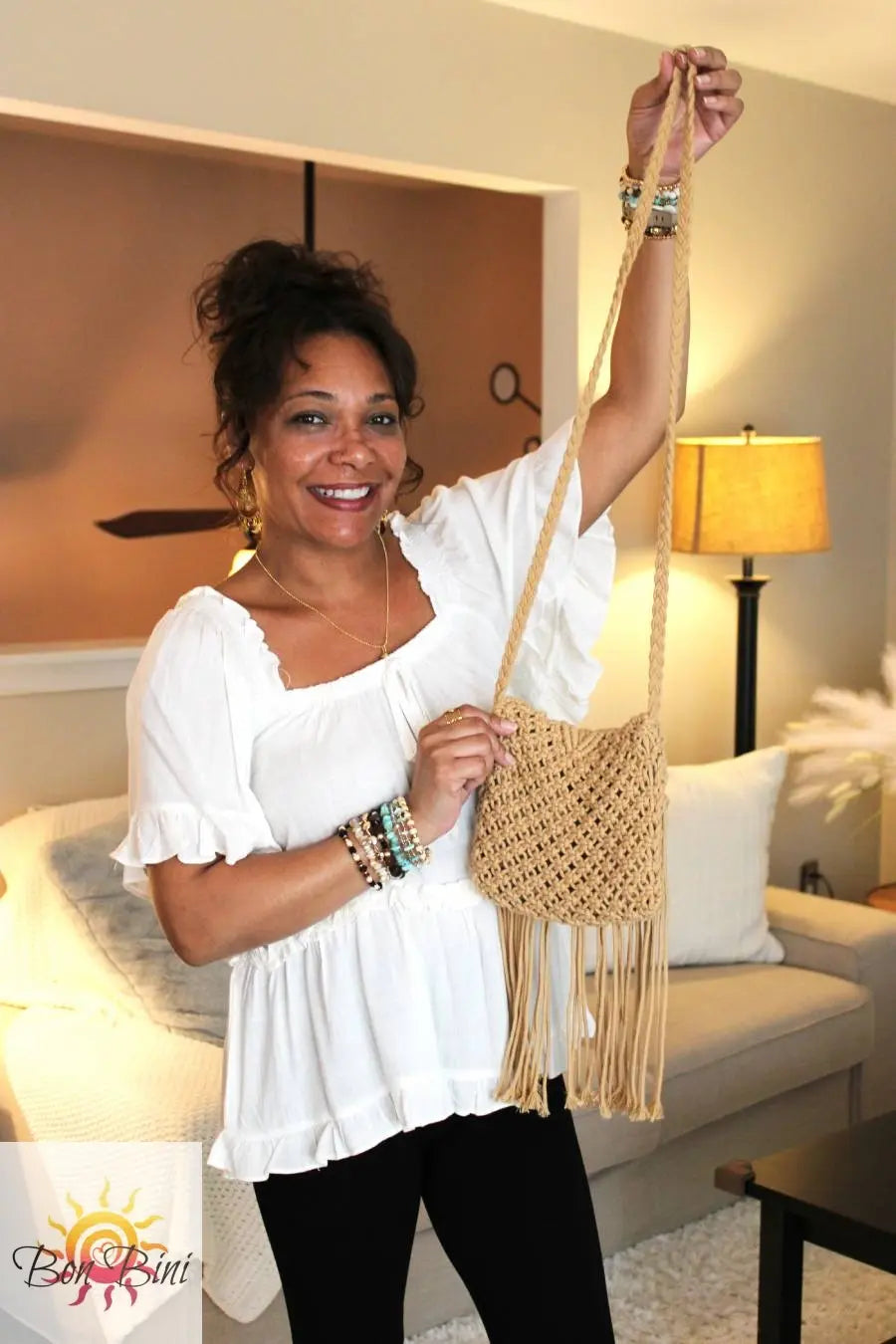 Sunfade Fringe Shoulder Bag