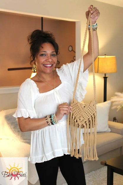 Sunfade Fringe Shoulder Bag