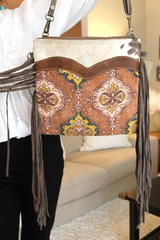 Just A Little Fringe Crossbody Bag