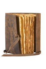 Load image into Gallery viewer, Brown Suede Tree Goddess Journal
