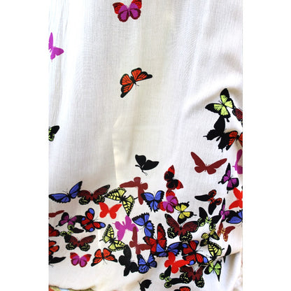 Butterfly Haven Long Kimono