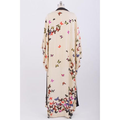 Butterfly Haven Long Kimono