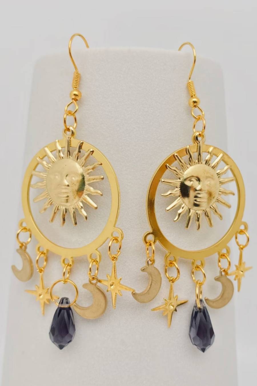 Celestial Gaze Crystal Earrings
