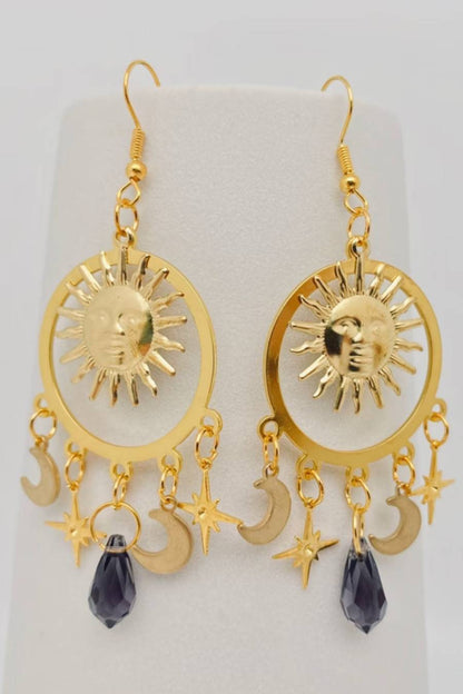 Celestial Gaze Crystal Earrings