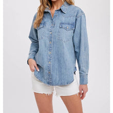 Load image into Gallery viewer, Classic Denim Shirt
