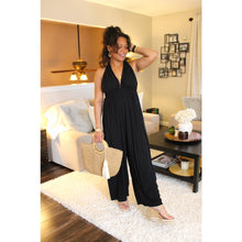 Load image into Gallery viewer, Classic Noir Convertible Jumpsuit
