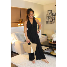 Load image into Gallery viewer, Classic Noir Convertible Jumpsuit
