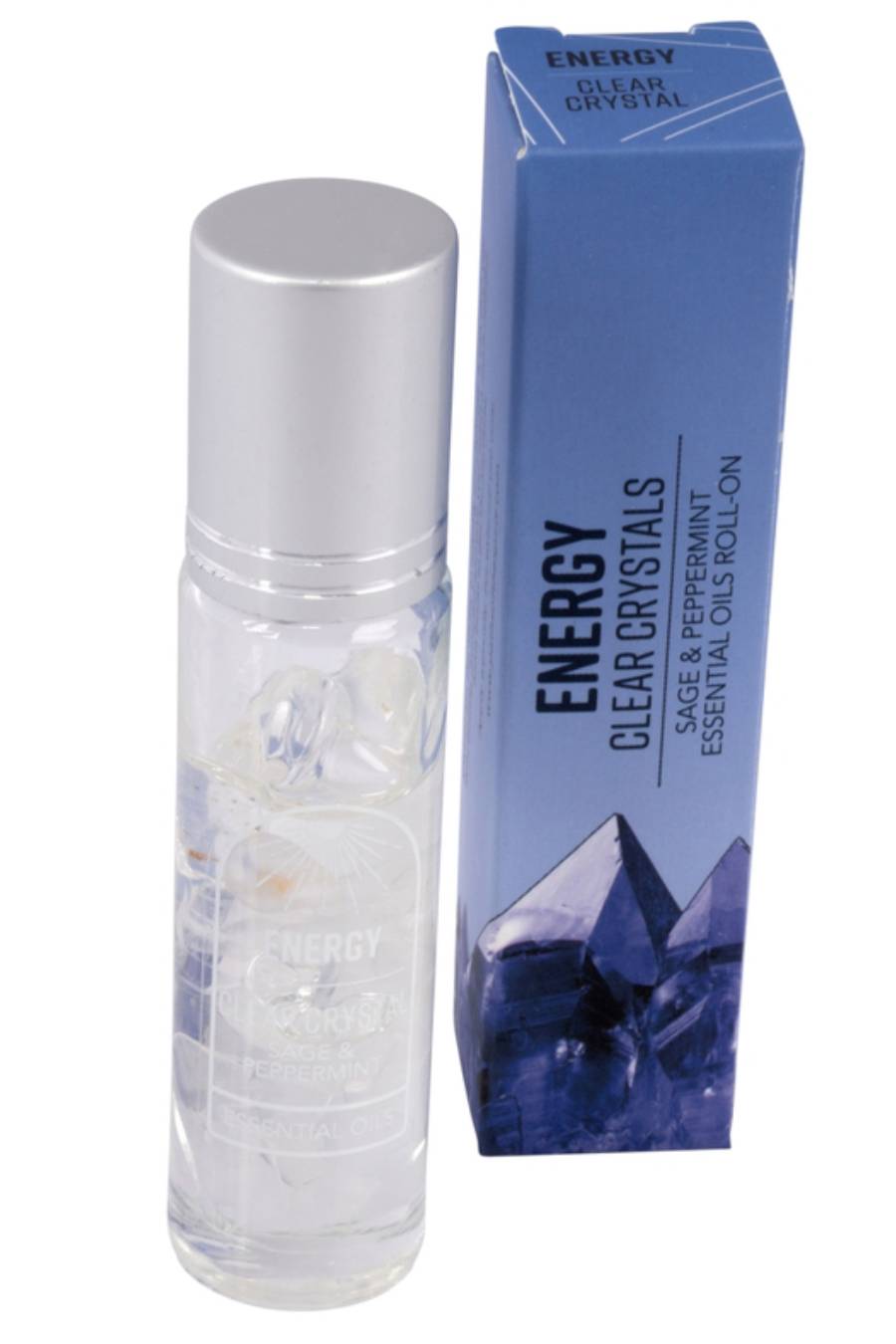 "Energy" Clear Crystals Essential Oil Roll-On