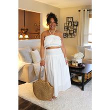 Load image into Gallery viewer, Cloud Bloom Halter Tube Top
