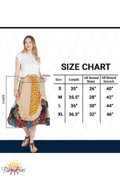 YT Coco Latte Midi Skirt