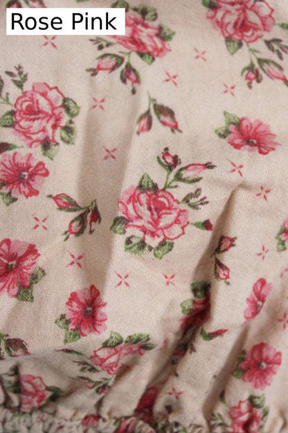 Blossoms Cotton Halter Top