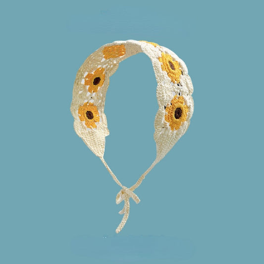 Crochet Flower Headband