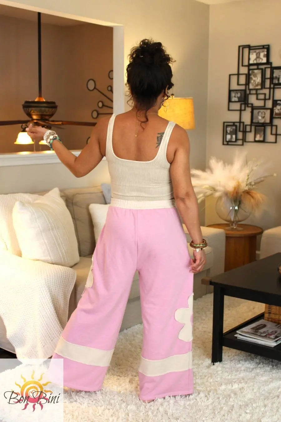 JH Cute & Comfy Flower Patch Pants