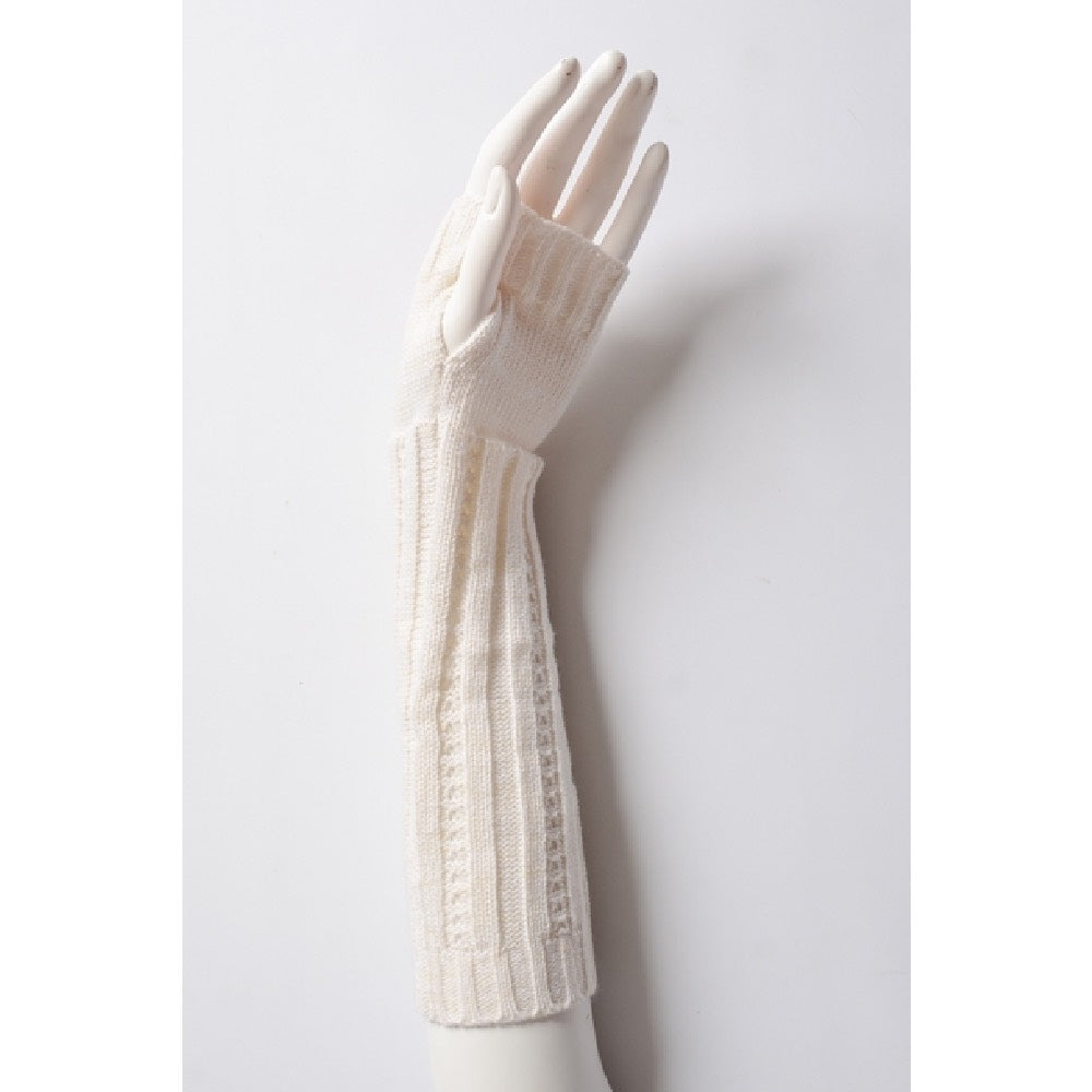 Dainty Ribbed Arm Warmers